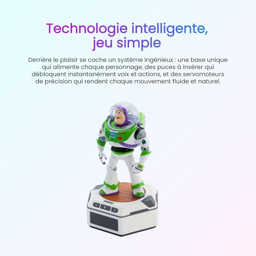 Robosen Mini Robot Buzz Lightyear – Robot Intelligent Interactif avec Voix et Mouvements | Figurine Disney Pixar Toy Story Officielle | Actions Programmables, Batterie Rechargeable – vue 2