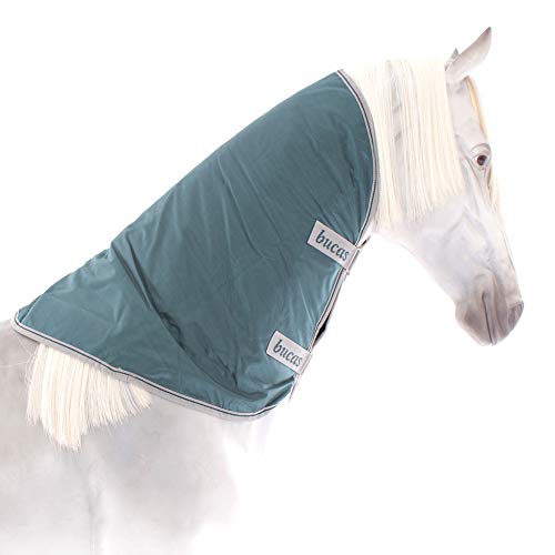 Couvre-cou Bucas Atlantic 300g Large vert pour cheval - 2