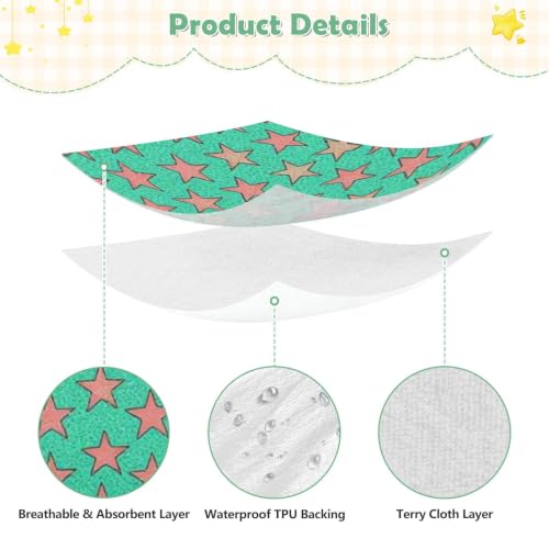Draps imperméables pour lit de bébé matelas 132 x 71 cm tout-petits