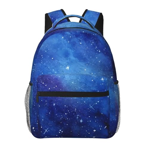 Mochila para laptop Stars in the Sky ligera para ordenador portatil de viaje y senderismo