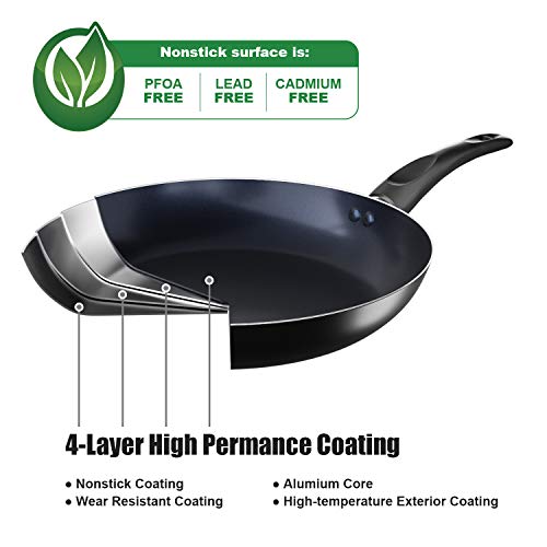 Set 3 Padelle Alluminio Antiaderenti Rivestimento