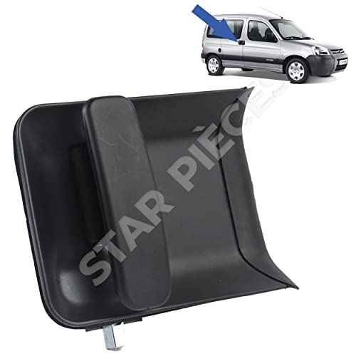 STARKIT PERFORMANCE Poignée de porte latérale extérieure pour Berlingo 1 et Partner 1 (1996-2008) porte latérale coulissante droite (côté passager)