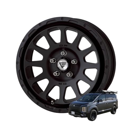 yfJD:5 MCzDELTA FORCE OVAL 16×7.0J 5/114.3 +35 73.1 MAT BLACK zC[̂ 4{Zbg