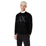 Men's Cotton Rayon Pullover Logo Sweater