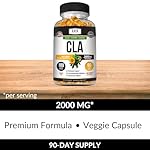 Kaya Naturals CLA Capsules – Conjugated Linoleic Acid – Non-GMO & Gluten-Free (180 Count (Pack of 1)) - Image 5