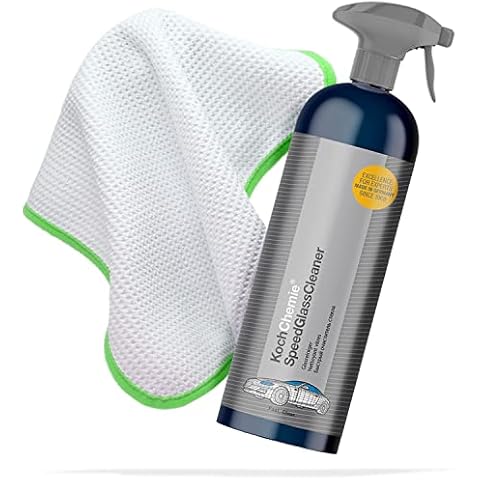 Limpiador de cristales Detailmate Koch Chemie Speed con paño de microfibra Cover