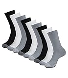Under Armour 9 Paar HeatGear Crew Socken Unisex Sportsocken, Farbe:Greymix 3399, Socken & Strümpfe:36-41