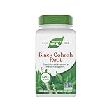 Nature's Way Black Cohosh Root, Traditional Support for Women's Health*, Non-GMO Project Verified, 180 Capsules
