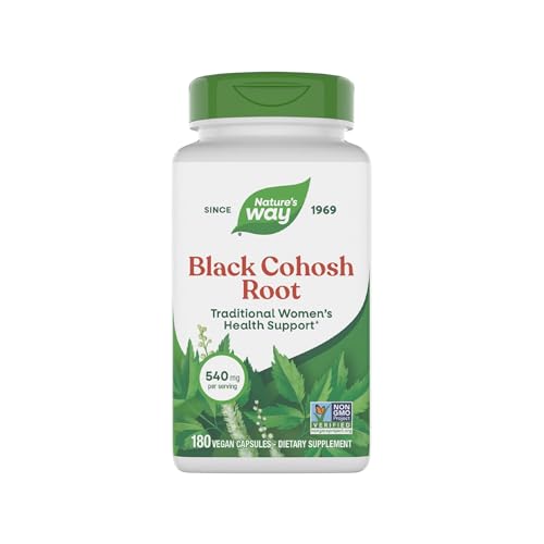 Nature's Way Black Cohosh Root, Traditional Support for Women's Health*,
