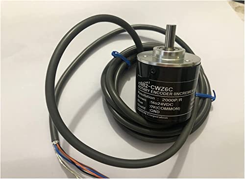 Codeur rotatif E6B2-CWZ6C avec résolution ajustable jusqu'à 2500 P/R - 6