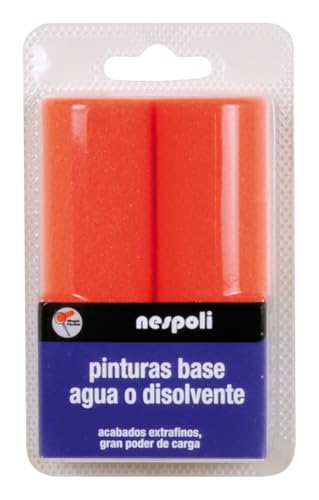 Nespoli Recambios de Rodillo Espuma, 11 cm, Magic Finish, Ideal para Todo Tipo de Soportes