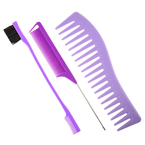 Healvian 2juegos Peines Para Cortar El Pelo Peines Para Peluquería Obsequio De Barbero Para Peinar El Cabello Cepillo Cardar Pelo Salón De Estética