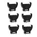 QMseller 6Pcs Plastic Vertical Button Cell Battery Holder for CR/LIR2032 2032