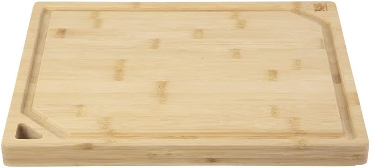 Miniatura 10 de Sabatier Tabla de cortar grande con zanja de jugo perimetral y asas empotradas para entretenimiento y preparación de comidas, tabla de cortar