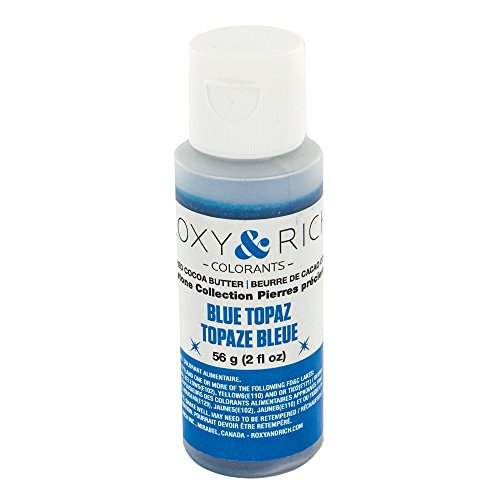 Roxy & Rich Gemstone Collection Cocoa Butter, 56 Grams Blue Topaz