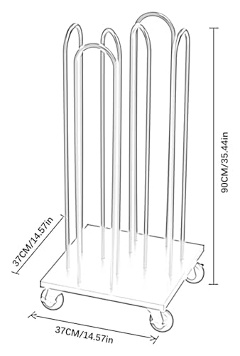 Support de rangement pour cintres pour optimiser l'espace de votre dressing - 6