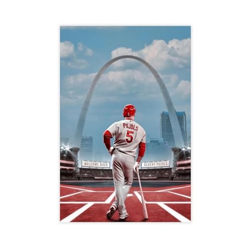 McBean Albert Pujols Baseball Player Poster5 Canvas Art Posters Home