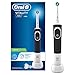 Oral-B Vitality 100 Elektrische Zahnbürste/Electric Toothbrush, 1 Putzmodus für Zahnpflege, Timer, 1 CrossAction Aufsteckbürste, Designed by Braun, schwarz