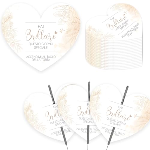 DIFLAX 100 Pezzi Cartoncino Etichette Stelline Scintillanti Matrimonio Etichette Scintille Luminose Matrimonio Cartoncini Biglietti per Nozze Sposi Promessa Anniversario Fidanzamento Decorazioni(2)