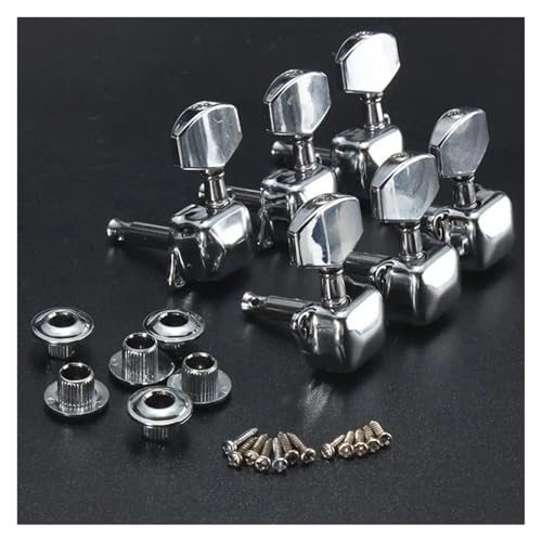 Clavijas de afinación Semi-cerradas para guitarra eléctrica miniatura 2