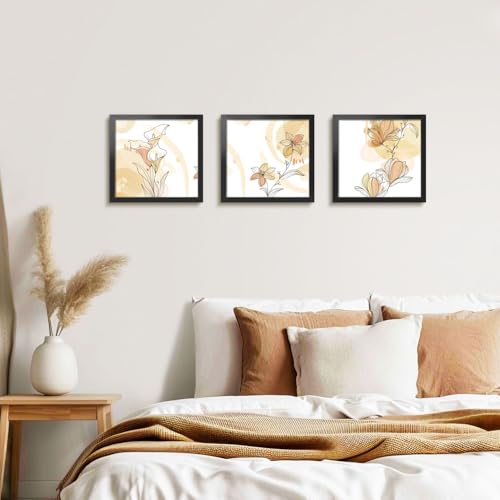 LaVie Home 8x8 Picture Frame - Black Square Frame with HD Plexiglas, Display for Vertical or Horizontal, Classic Collection