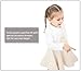 Lilax Baby Girls' Knit Long Sleeve Button Closure Bolero Cardigan Shrug 6-9 Months Cream
