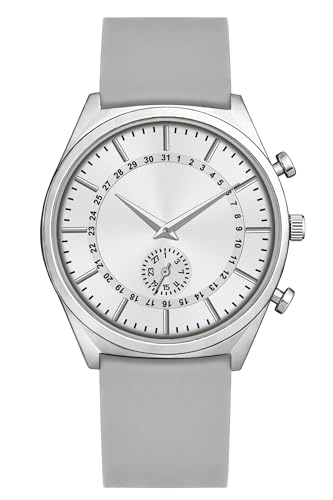 Image of styledose Men's Watch Analog Quartz with Chronograph & Silicone Strap -Casual & Formal Wrist Watch for Men