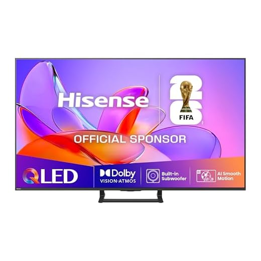 Hisense 50A7Q - QLED Smart TV 50 Pulgadas, Movimientos Suaves IA, Dolby Vision, Dolby Atmos, Subwoofer Integrado, Modo Juego Plus, Modo Deportes IA, Bluetooth & HDMI 2.1, Control por Voz Alexa