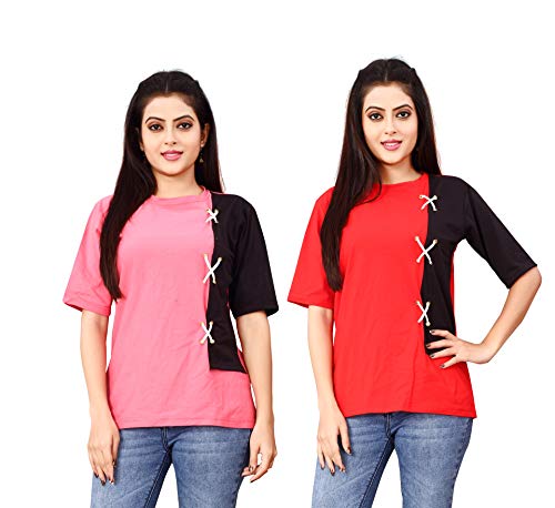 Image of DHRUVI TRENDZ Women's Regular Fit TOP