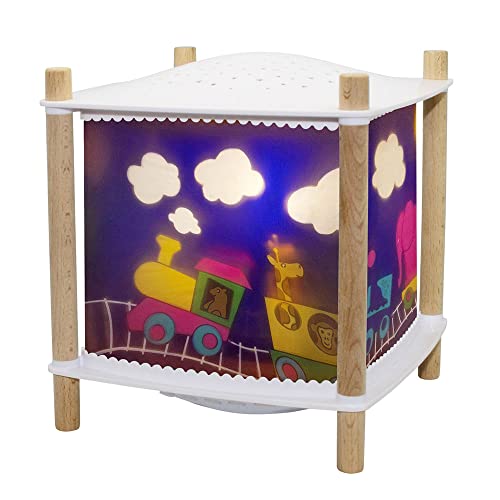 Trousselier - Lanterne Magique 2.0 Bluetooth – Train - Bois,Plastique - 6037BL