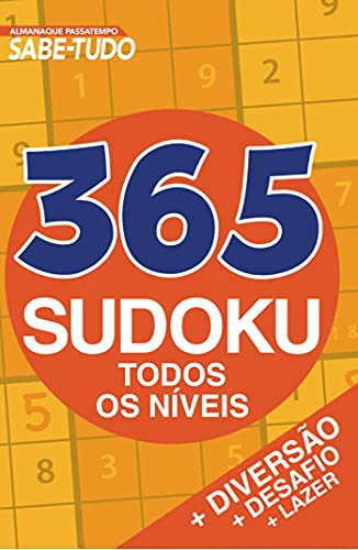 Almanaque Passatempo - Sabe tudo - 365 Sudoku - Todos os níveis