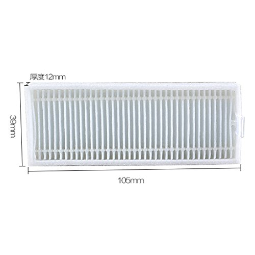 gazechimp Filtro HEPA para Aspirador Ecovacs CEN360 Slim Robot 105x39x12mm