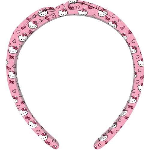 Hello Kitty Children's Hair Accessory – Soft and Comfortable Fabric Headband for Girls, Ideal for All Types of Hairstyles2