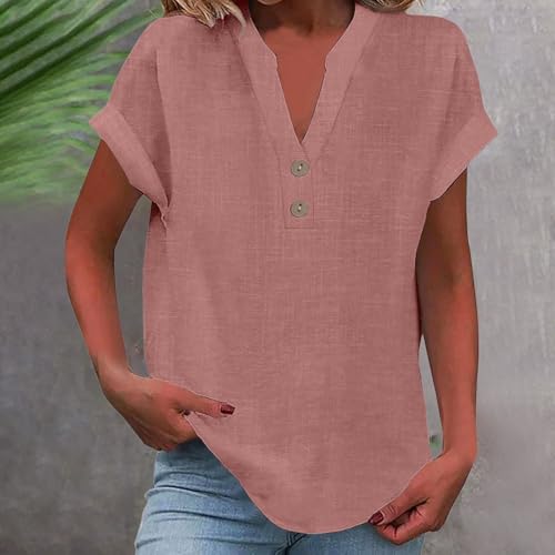 T-shirts décontractés amples pour masquer les complexes avec style en été - 2