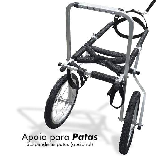 Cadeira de Rodas para Cachorro Tamanho XXG Regulável Pet Best Soluções