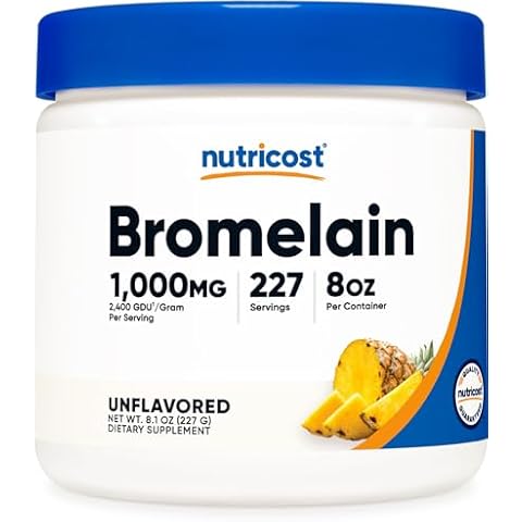 Nutricost Bromelain Powder 8 OZ Cover