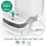 Air Purifier And Dehumidifier in 1, True Air Purifier with H13 HEPA Filter, Small Dehumidifier Combined with Air Cleaner, Remove Pet Odors Dust Smoke for Home, Bedroom, Bathroom - Image 3