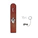 Hammer Crown Hook and Ring Game with Bottle Opener and Magnetic Bottle Cap Catch - Easy Wall Mount Ring Toss Game