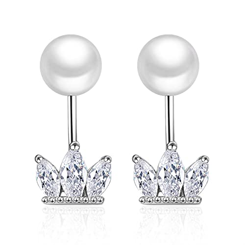 Pendientes de Mujer de Corona para Bodas y Eventos Nocturnos