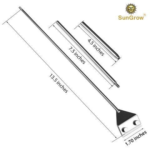 Aquarium Glass Cleaner - Long Handheld Tool Cuts Cleaning Time to Half - Keep Hands Dry - Sharp Blade to Remove Thickest Residue - Frequent Tank Maintenance - Image 8