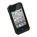 HESGI New Waterproof Shockproof Dirtproof Snowproof Protection Case Cover for Apple Iphone 4 4S Black