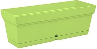 Mintra Plastic Basin Pot - 50x17cm - Light Green)