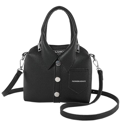 Sac à main à bandoulière tendance couleur unie avec sangle réglable et zip