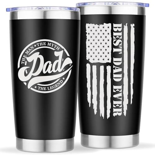 Laser Engraved Dad Tumbler 20oz