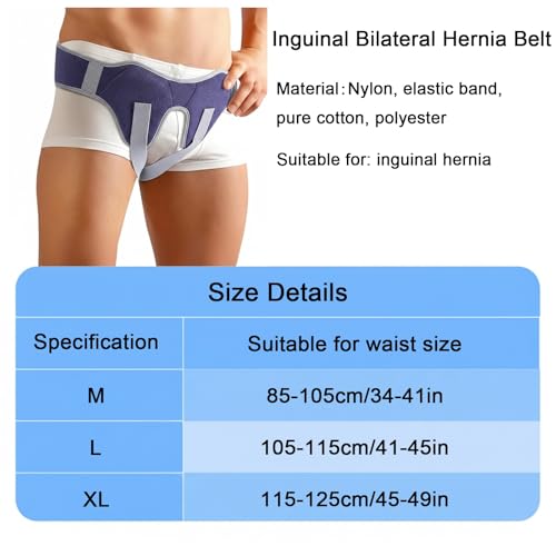 Faja para Hernia X-Large con Tirantes Ajustables miniatura 2