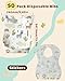 Lictin Disposable Baby Bibs, Individually Packaged, Hygienic and Convenient for Toddler Feeding, Baby Eating and Travel Essentials, 20pcs
