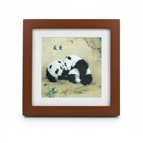 Cadre déco mural bois 21x21 cm Newscz H-A01 pour salon et chambre