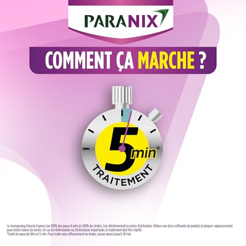 Paranix EXPRESS 5 minutes - Shampooing Anti-Poux et Lentes – 300 ml – vue 3