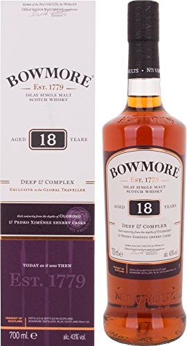 Bowmore Deep & Complex Islay Scotch di Malto Singolo - 700 ml