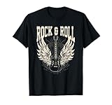 Rock and Roll Lover Gifts Cool Electric Guitar Concert Band T-Shirt